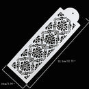 Plastic Cookie Cake Stencils Fondant Tool Decoration for Cakes Weddings FloweME