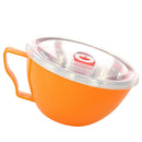 Stainless Steel Instant Noodle Bowl with Lid and Handle Lunch Bowl for Meal