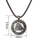 Cool Necklace Gals Viking Symbol Pendant Thor's Hammer Circle Necklace Jewelry &