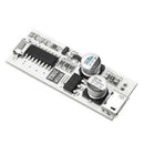 2x13 USB Mini Spectrum LED Board Voice Control Sensitivity Adjustable Green