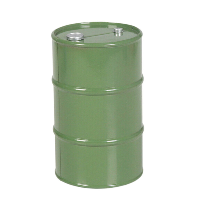 Oil Drum for 1/10 SCX10 90047 CC01 D90 D110 TF2 Traxxas TRX4 KM4 Green