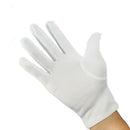 Terrific Cotton Blend White Micro Dotted Grip Fine Handling Gloves Szo