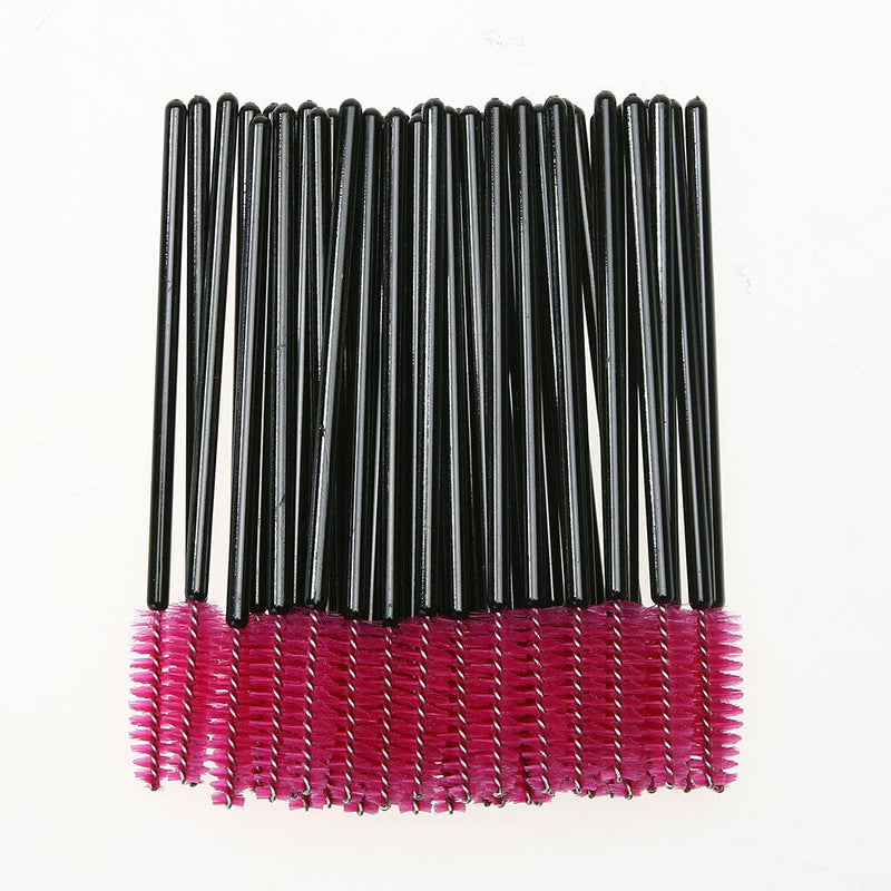 50PCS Disposable Eyelash Brush Mascara Wands Applicator Spoolers Makeup(2)