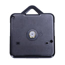 1 Set Silent Large Wall Clock Quartz Movement Mechanism Black And Red Hands