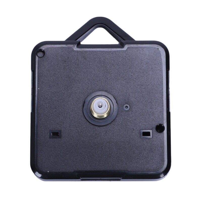 1 Set Silent Large Wall Clock Quartz Movement Mechanism Black And Red Hands