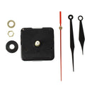 Quartz clock Movement Mechanism 3 Black + Red Needle DIY Repair