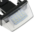 2PCS LED License Plate Light 3528 SMD No Error Number For Peugeot 206 98-10