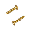Set Of 50 Screws For Electric Guitar Bass Tuners Machine Heads-golden
