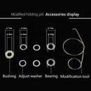 Anyfish Modified Fishline Wheel Grip Ball Drop Wheel Spinning Wheel Metal G H7F1