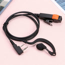 Dual PTT G Type K Head Earpiece Headset for Kenwood Baofeng 888S TYT Radio