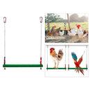 Chicken Swing Wooden Birds Perch Stand Chicken Large Birds Finches Budgie A