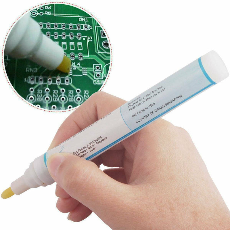 951 Soldering Flux Pen Low Solids No Clean For Solder Solar Cell Process 10ML AU