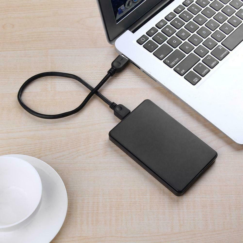 2.5in USB3.0 SATA Box 3TB HDD Hard Drive SSD External Enclosure Case (A)