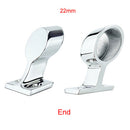 60 Degree Right End Stanchion Marine Hand Rail Fitting 7/8" for Sailboat Yacht