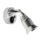 Adjustable LED Bedside Reading Light 12V 3W with Switch for Yacht House Car