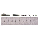 40pcs Safety Lead Clips Quick Change Swivels Carp Fishing Tackle Lock Pins Sets