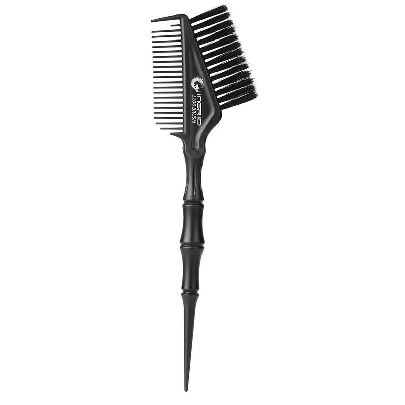 DIY Styling Hair Dye Coloring Comb Barber Tinting Highlighting Hair Brush A