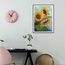 5D DIY Full Drill Diamond Painting Flowers Cross Stitch Embroidery (09)