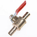 6mm  Hose Barb Inline Brass Water/Air Gas Fuel Line Shut-off Ball Valve  LJ