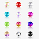 1 Pack Flatback Glass Nail Rhinestones Mixed Sizes Ss4-Ss16 Nail Art Decora