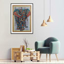 5D DIY Special Shaped Diamond Painting Elephant Embroidery Mosaic Craft Kit