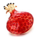 Enamel Pomegranate Brooch Pin Lapel Fruit Pin Gift Badge Buckle Collar Jewelry Z