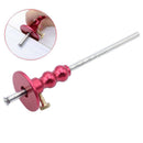 1Pcs 0-130mm Wood Scribe Mortise Gauge Tool Woodworking Wheel Marking Gauge Red