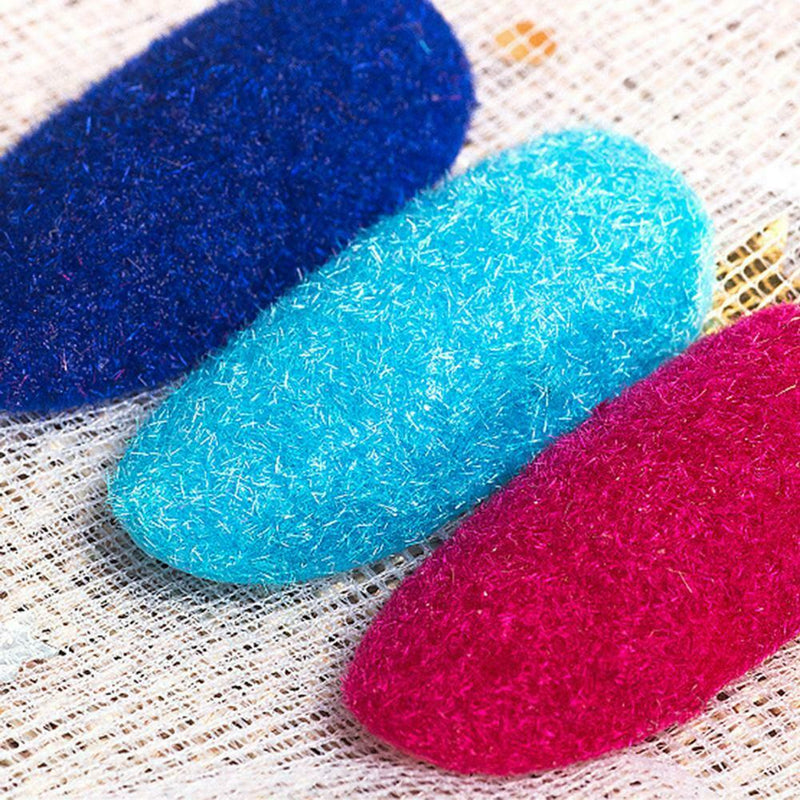 Velvet Fuzzy Flocking Nail Glitter Ornaments DIY Nail Art Decorations (1pc)