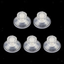 5 Pcs Glass Aquarium   Tank Breeding Separator Divider Plastic Suction Cup