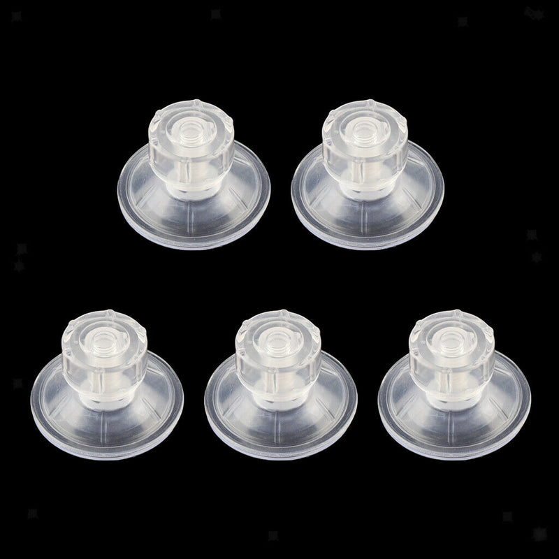 5 Pcs Glass Aquarium   Tank Breeding Separator Divider Plastic Suction Cup