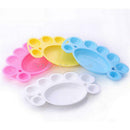 Nail Art Dappen-Dish Palette for Paint Painting Plastic Color Mixing Plate Hot