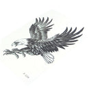 2pcs Eagle Fashion Arm Waterproof Simulation Body Tattoo Stickers A