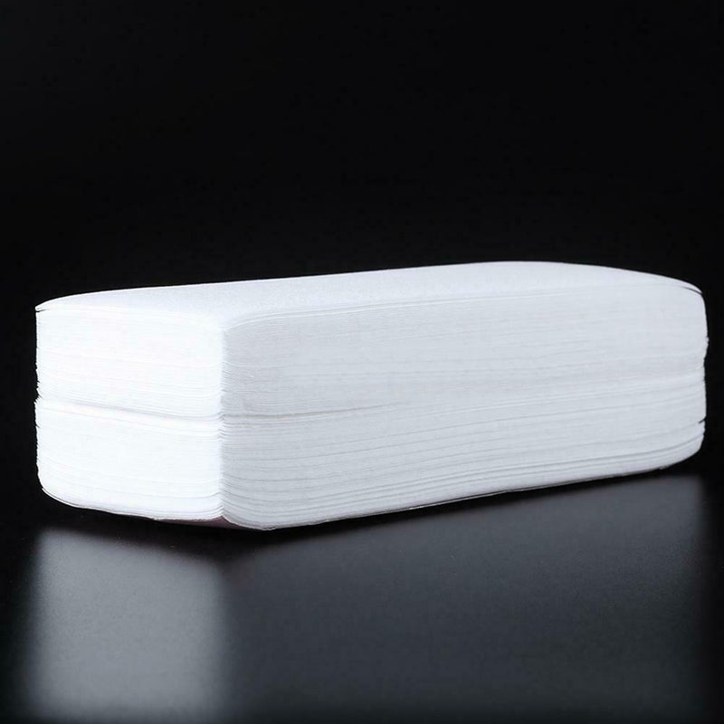 100pcs Hair Removal Depilatory Wax Strip Nonwoven Epilator Paper Waxing