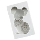 Cute Mouse Soap Silicone Mould Chocolate Fondant Mold DIY Kitchen Cake De 3C