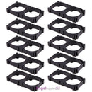 10pcs/lot 32650 2x Battery Holder Bracket Cell Safety Anti Vibration Plasti