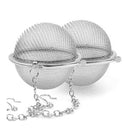 2PCS Practical tea ball, Tea Spices Infuser Filter Q8E6