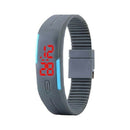 Fashion Mens Womens Ladies Wrist Watch Elegant Rubber LED Watch Date Sports