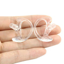 3 Pairs Transparent Silicone Soft Earbud for Walkie Talkie Covert Acoustic