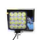 Square 48W LED Work Light 12V 24V Off Road Flood Spot Lamp For Car Truck SUSEAU