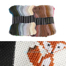 150 Colors Embroidery Thread Hand Cross Stitch Floss Sewing Skeins DIY Craft