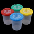 4Set No Cups Spill Paint With Lids For Kids, Early Learning Of