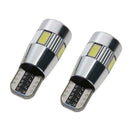 2pcs T10 W5W 5630 6SMD LED Car Width Light Bulbs Dash Board Lights