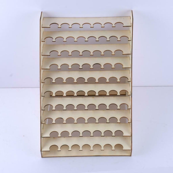75Holes Module Paint Stand Craft Paint Revolving Storage Rack Stand