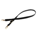 Black Adjustable Canvas Cross Body Bag Shoulder Bag Strap Replacement 1.2cm