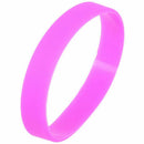 Fashion Silicone Rubber Elasticity Wristband Wrist Band Cuff Bracelet Bangl