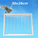 Iron Door Bob Wires Bars on Frame Entrance Tumbler for Racing Pigeon Loft Bird