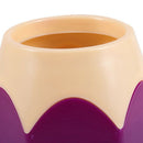 Plastics lace Pencil shaped Pen holder Purple