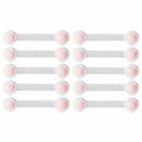 10pcs Child Kids Baby Safety Locks Cabinet Door Fridge Drawer Cupboard Adhe