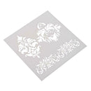 Plastic Printing Coffee Cake Stencils Template Buttercream DIY Spray Mold