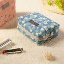 Fashion Portable Purse Travel Wash Bag Toiletry Sweet Floral Cosmetic Bag O